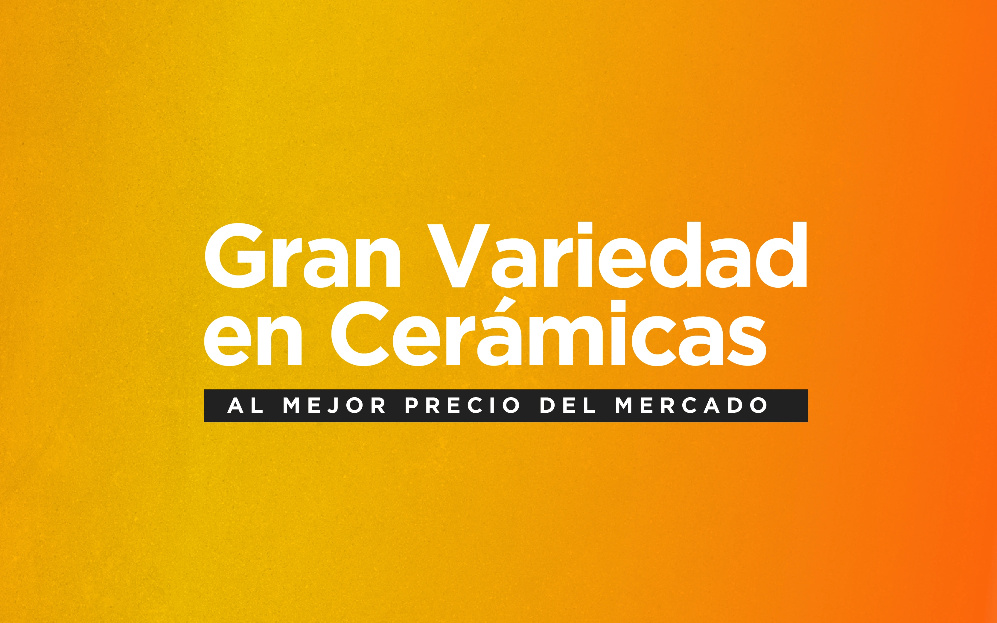 Banner Ofertas de Cerámicas Sol de Oro Zona Sur